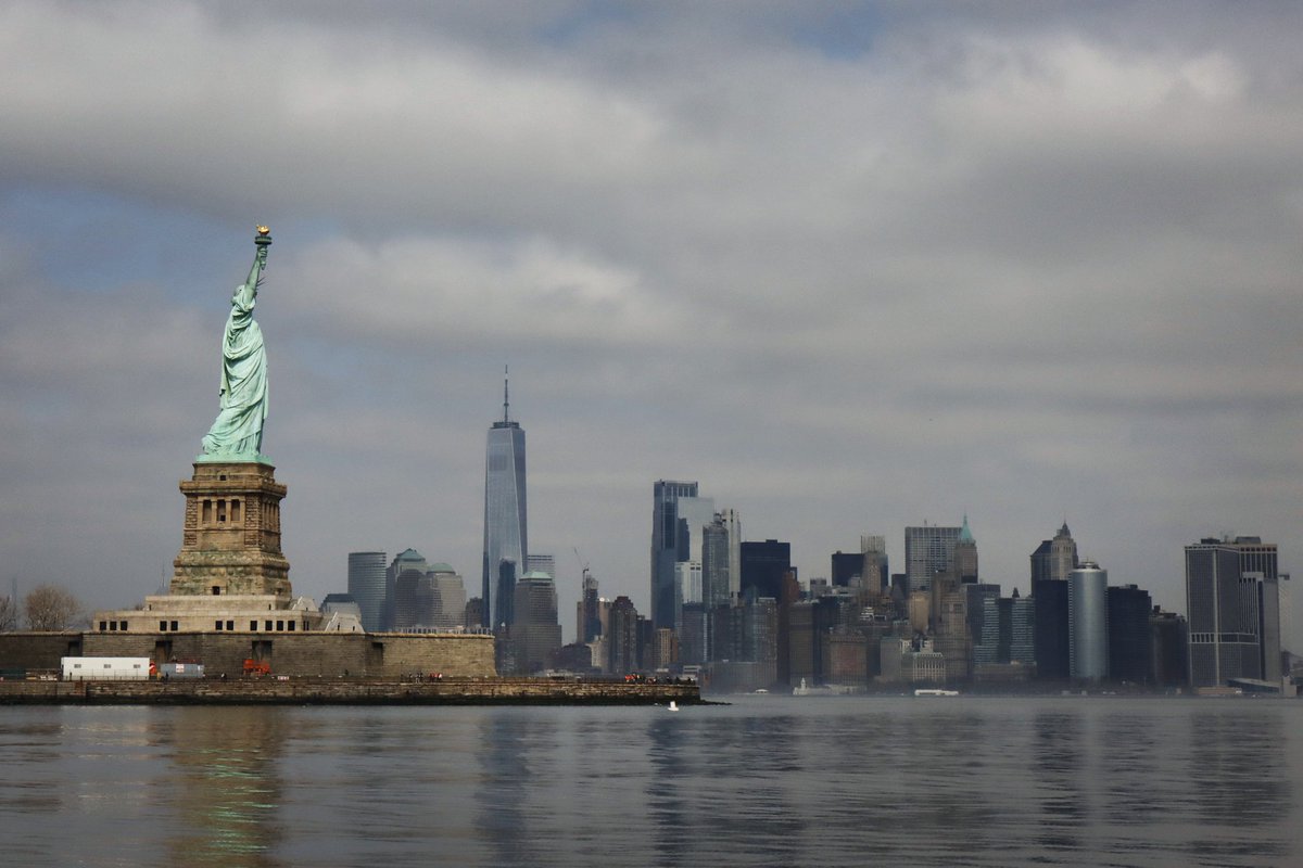 Checking out angles on the Statue of Liberty while sailing in the New York City harbor with <a href="/NYmediaBoat/">New York Media Boat</a> this afternoon #newyorkcity #newyorkcity #nyc <a href="/statueellisnps/">Statue of Liberty NM</a> <a href="/agreatbigcity/">A Great Big City</a>