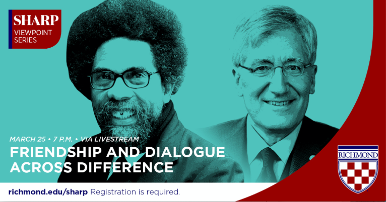 Keith_McIntosh's tweet photo. I look forward to listening to Harvard University Dr. Cornel West and his friend & former colleague, Dr. Robert George, Princeton University, discuss the importance of fostering dialogue and cultivating friendships across ideological and political divides.
#URsharp https://t.co/ATXRDwlE2o