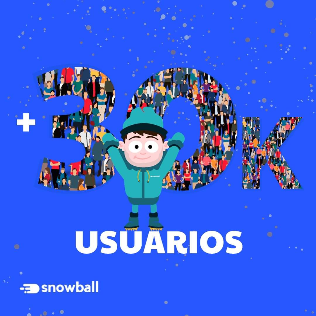 Snowball_mx's tweet photo. ¡YA SOMOS MÁS DE TREINTA MIL!
Gracias a todos y cada uno de los inversionistas que han confiado en snowball y que han hecho de esta plataforma lo que es hoy.
Todo esto es por y para ustedes. 
¡Sigamos creciendo juntos como una bola de nieve!❄️ https://t.co/oZz85kQC1h