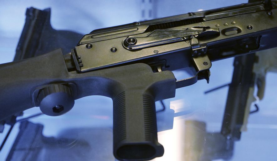 WashTimes's tweet photo. JUST IN: Bump stocks not 'machine guns' and not subject to ATF ban, federal appeals court rules https://t.co/xqBDEPlvCl https://t.co/vTajc3DjWj