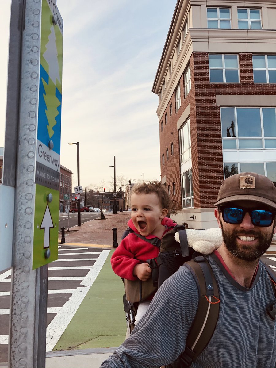 MultiModalMom's tweet image. These two love their #walks together. #eastcoastgreenway #boston #charlestown @ecgreenway #multimodalmom