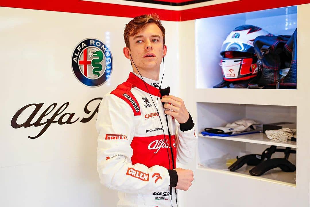 fdaforever's tweet photo. #TB to #YoungDriverTest at @ymcofficial 🙌
@callum_ilott with @alfaromeoracing ❤🤍 https://t.co/aKFPH6xYkh
