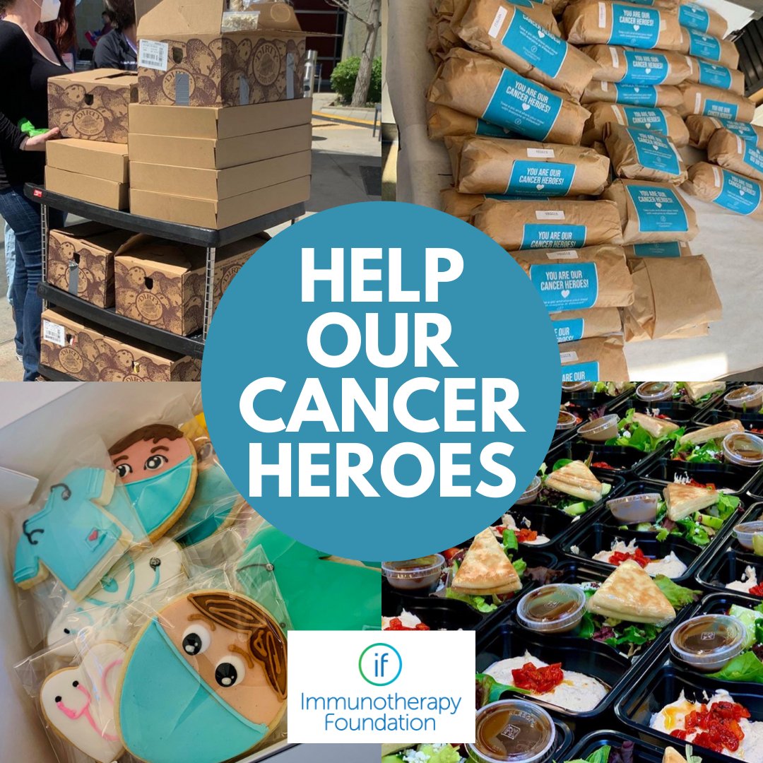 ImmunotherapyFd's tweet photo. #ThrowbackThursday to last year's Help Our Cancer Heroes, our COVID-19 relief project for front-line cancer patients and caregivers. We are so incredibly grateful to our important cancer and healthcare heroes, and to all of our amazing partners that helped this project succeed. https://t.co/aS6haJtIwc