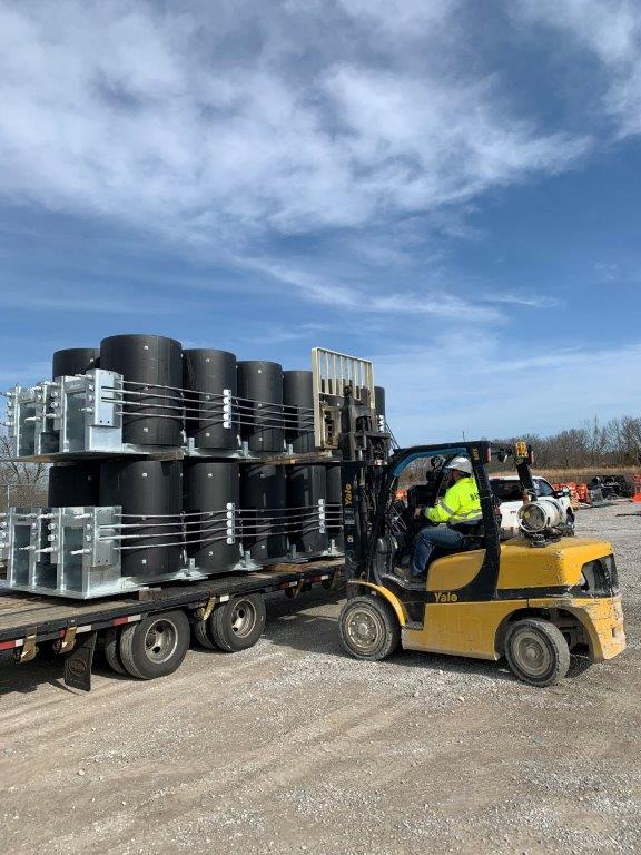 Valtir_LLC's tweet photo. We can't hide our REACTions as the first shipment of the new REACT™ M MASH crash cushion leaves the Pell City, Alabama plant! Our distributor, Site-Safe, is now the proud recipient of the first order of REACT™ M MASH crash cushions. Learn more at: https://t.co/gE5Fh1BfSo https://t.co/DArC3byPLE
