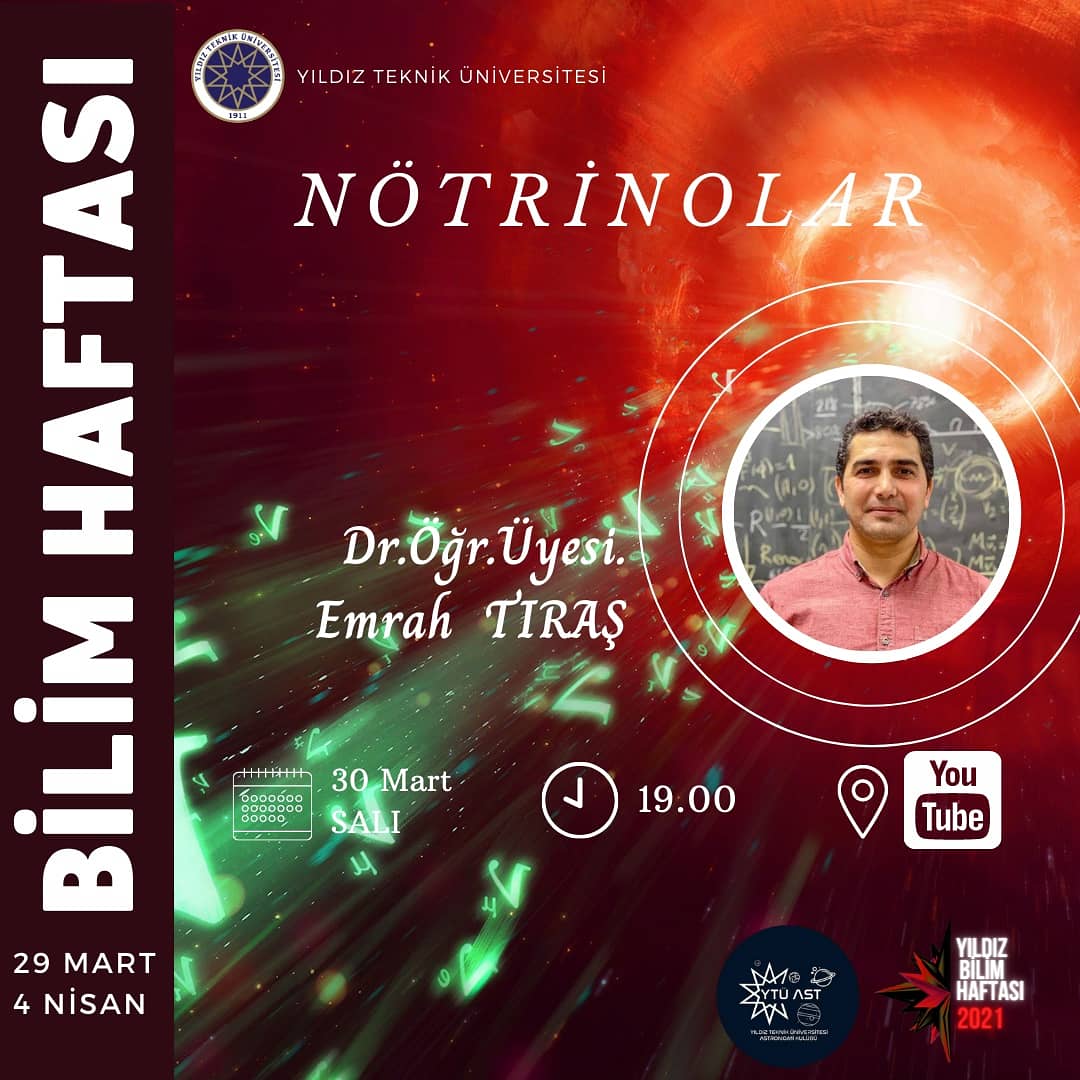 Bu yıl okulumuzun bünyesinde yer alan <a href="/ytubmk/">Bilim ve Matematik</a> <a href="/ytukimtek/">KİMTEK</a> @ytufelsefetoplulugu <a href="/ytuphysics/">YTÜ Fizik Kulübü</a> <a href="/yildizteknikpdk/">Yıldız Teknik PDK</a> <a href="/BilimOfisi/">Bilim Ofisi</a> kulüp ve topluluklarıyla ortak bir şekilde  düzenlemiş olduğumuz “BİLİM HAFTASI” etkinliğimizde <a href="/tirasemr/">Emrah Tiras</a> sizlerle 💜 Katılım formları ⬇️
biolinky.co/yildizbilimhaf…