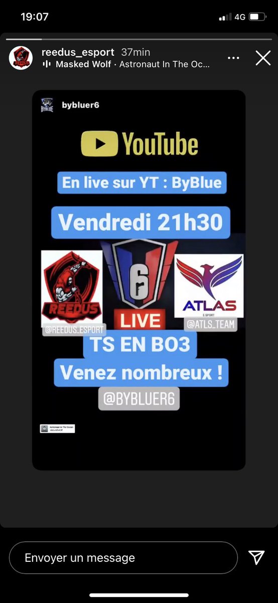 Match à pas loupée