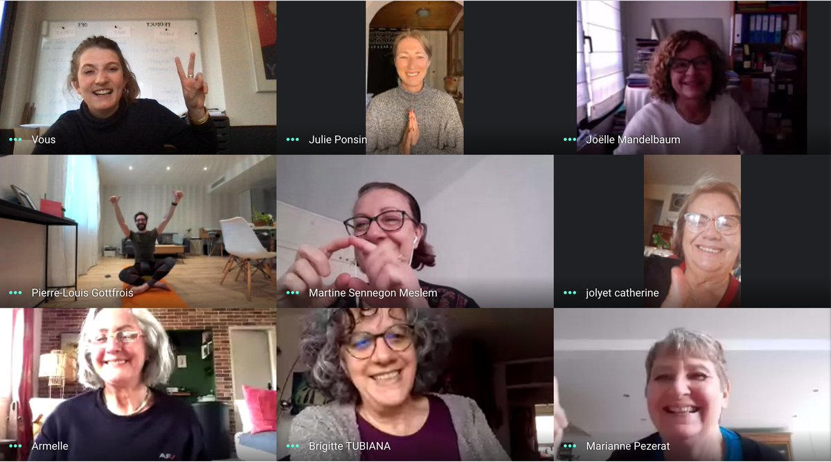 Après un 1er cours de cuisine ensemble, on est heureux de partager ce soir avec nos hôtes le 1er cours de Qi Gong en ligne, organisé pour la #communauté Colette. Un cours pour se détendre et se ressourcer en cette nouvelle période de #confinement Ensemble c'est tout❤️#solidarité