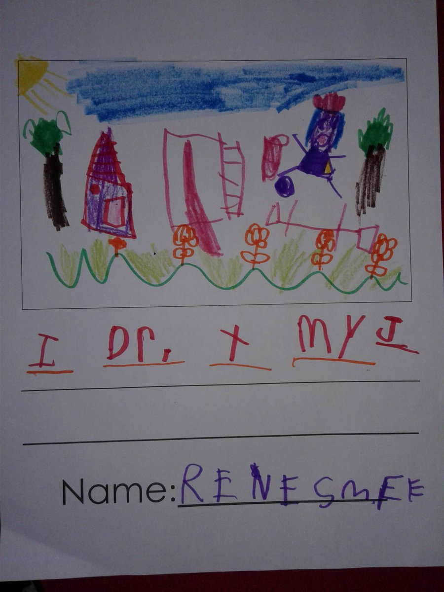 Today we really focussed on adding details to our stories. <a href="/mwyllie2/">MrsWyllie@hrsb</a>, I was wishing you were here to see all of the amazing writers in action! 📃✏💖