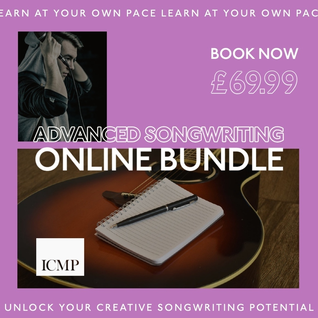 ICMPShort's tweet photo. Designed to be a key practical songwriting resource, this course differs from our traditional online courses in that all learning is entirely self-directed. There’s no tutor, schedule, assignments, class interaction or feedback, and the onus is on you to… https://t.co/XVvlRoc2Vf https://t.co/NWpKXHP098