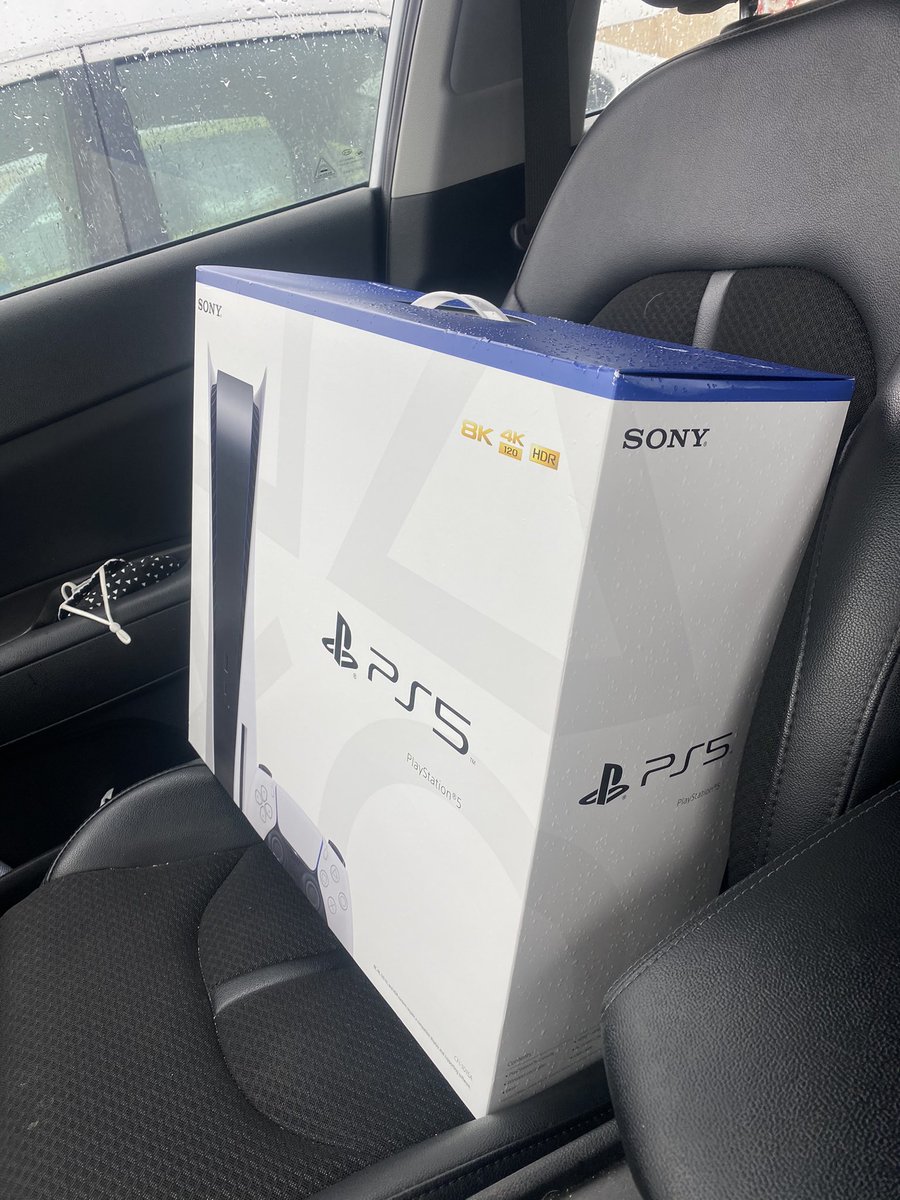DevinCuster1's tweet photo. Got this from the target drop today. Big thanks to @jakerandall @PS5restocks_etc @mattswider. All super helpful and I credit this all to them https://t.co/JGUixhhEef