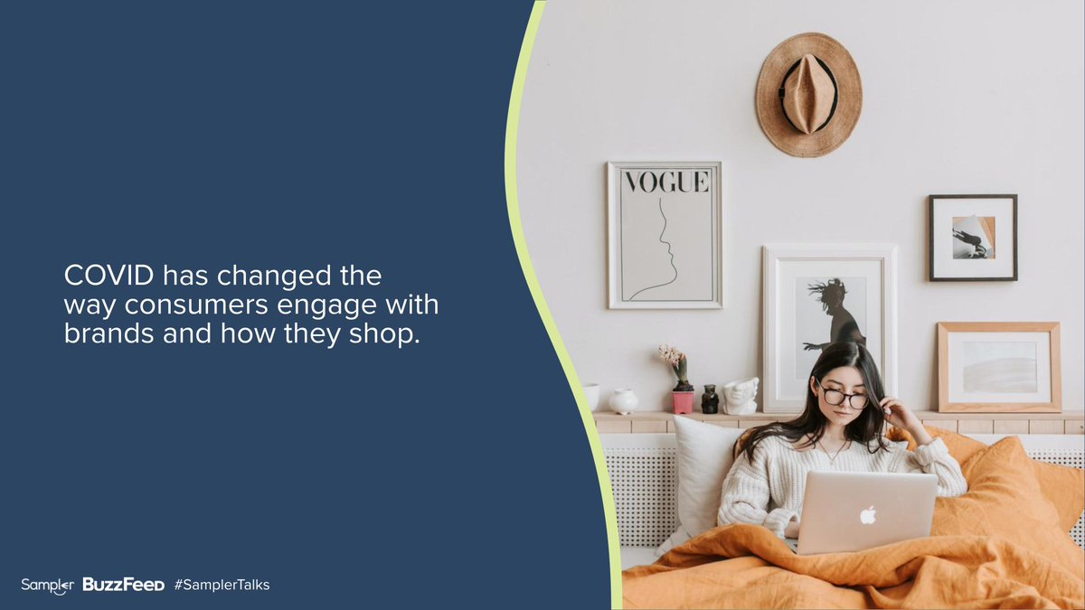 SamplerBusiness's tweet image. How has COVID changed the way consumers engage with brands? 

Nowadays, people live for the little things! So as a CPG brand, you should be creating content that provides an escape through amusement or amazement for your audience.  

#SamplerTalks