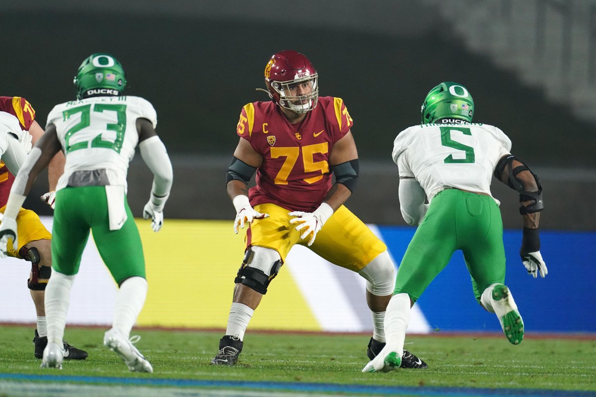 Alijah Vera-Tucker shows his potential at USC pro day conquestchronicles.com/2021/3/25/2235…