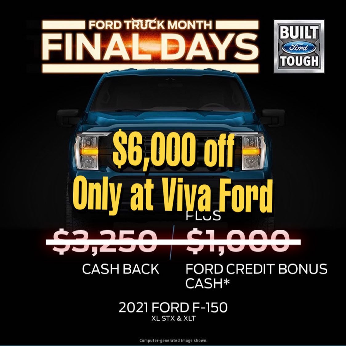 Ford Truck Month Final Days!! Book your appointment today vivaford.com/test-drive.htm

#VivaFord #FordElPaso #TruckMonth