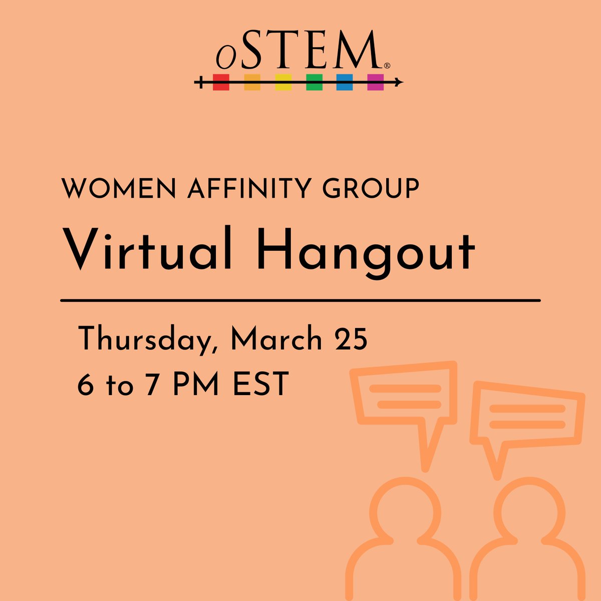 OUTinSTEM's tweet photo. We've got two events happening tonight to help y'all destress and find community. You can find the links to both on the calendar for today! https://t.co/jvRBfNVsCI #virtualevents #oSTEM #LGBTQinSTEM https://t.co/fuEtwJtXNp