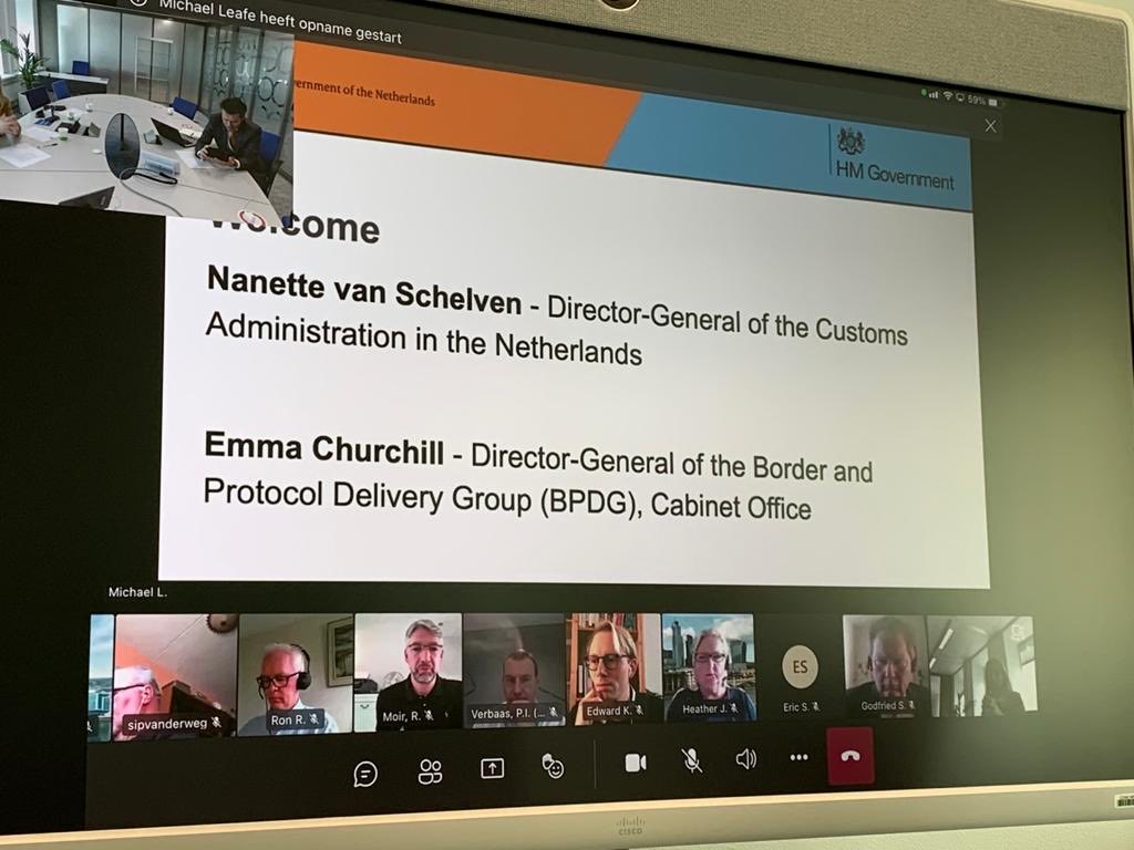 schelven's tweet photo. Vanmiddag met bedrijfsleven VK en NL en met collega Emma Churchill van #DGPD over actuele situatie rondom #Brexit gesproken. Dit blijven we regelmatig doen! #NorthSeaNeighbours https://t.co/6ISWTfiTUG