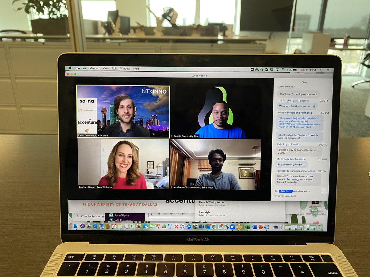 CATAG0RY5's tweet image. Checking out some of @NTXInno’s #StartupstoWatch today, these founders are 🔥 @algopear #sahaitechllc @Meet_Rosy @KevinNTXinno