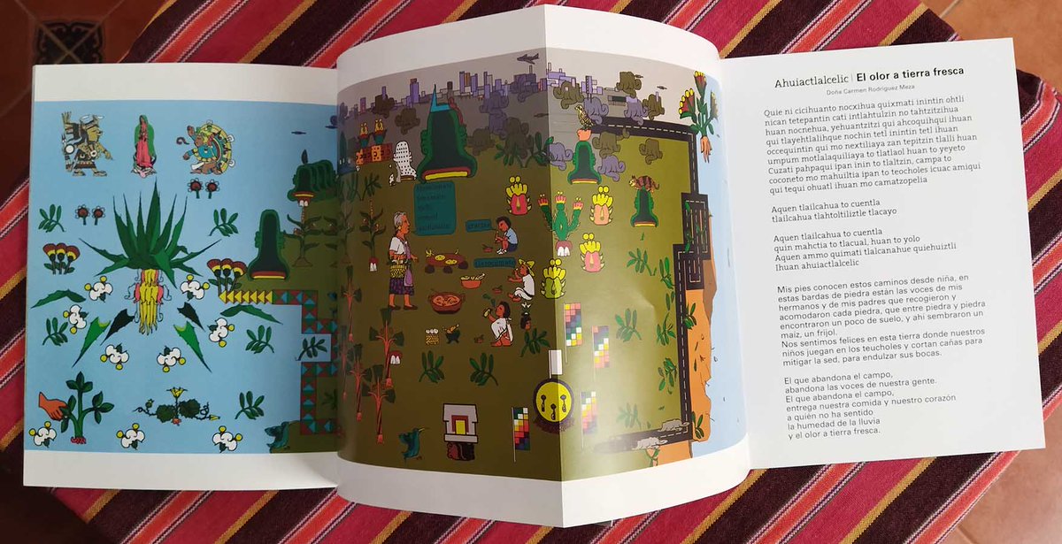 ActLenguas's tweet photo. La primera edición del libro se hizo en 2014 y ésta segunda, corregida y aumentada, pertenece al año 2019. El libro cuenta con un micro sitio en el que puedes jugar un memoraba #CalpulliTecalco 
#Librosinfantilesenlenguaindígena
#náhuatl
@EXospatronik 
https://t.co/cnLPYVh07B https://t.co/fAA9vgscYZ