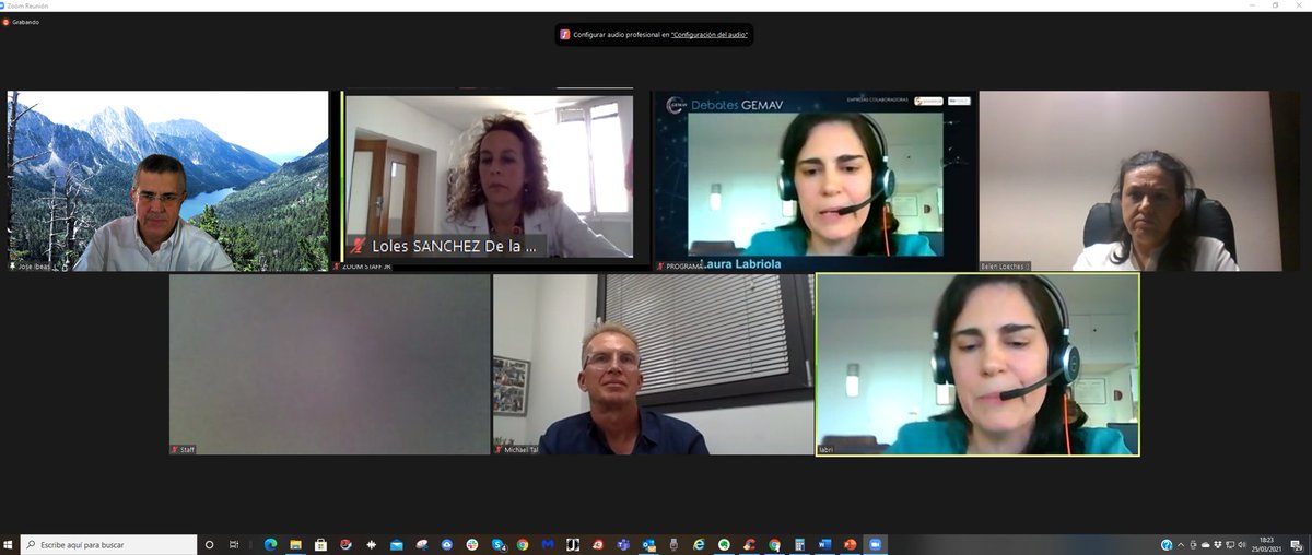 JoseIbeas1's tweet photo. Finaliza la 1ª mesa #DebatesGEMAV!
✔️Gran debate: El catéter, más allá de los protocolos
✔️Panelistas de lujo: Michael Tal, Belen Loeches, Laura Labriola
✔️Gran audiencia. Hasta Sudamerica, Europa y Africa
@GEMAVsociedad se mueve, porque tú te mueves!
👉https://t.co/nkMv9UcXEM https://t.co/VirM9dOry0