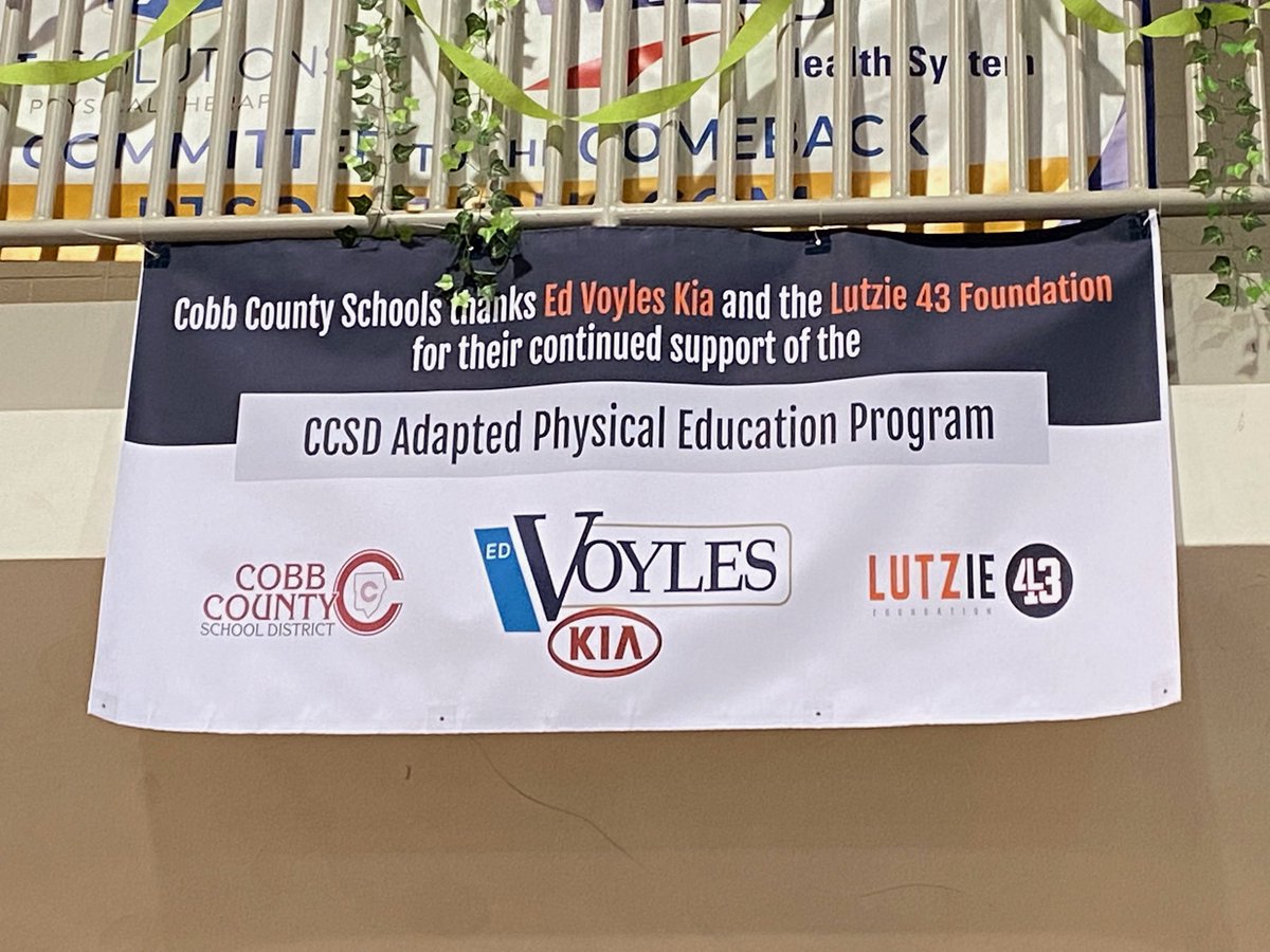 AdpeCobb's tweet photo. Thanks @edvoyles_kia and @lutzie43 for your continued support of the Cobb ADPE program! We hope you all enjoyed the dance 💃 🕺 https://t.co/3umXxmATPP