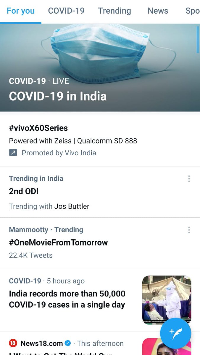 Ibru77's tweet photo. #OneMovieFromTomorrow Still Trending with 22k+ Tweets !!
#OneMovie in Cinemas Tomorrow 🔥 https://t.co/C2TC0akdxW