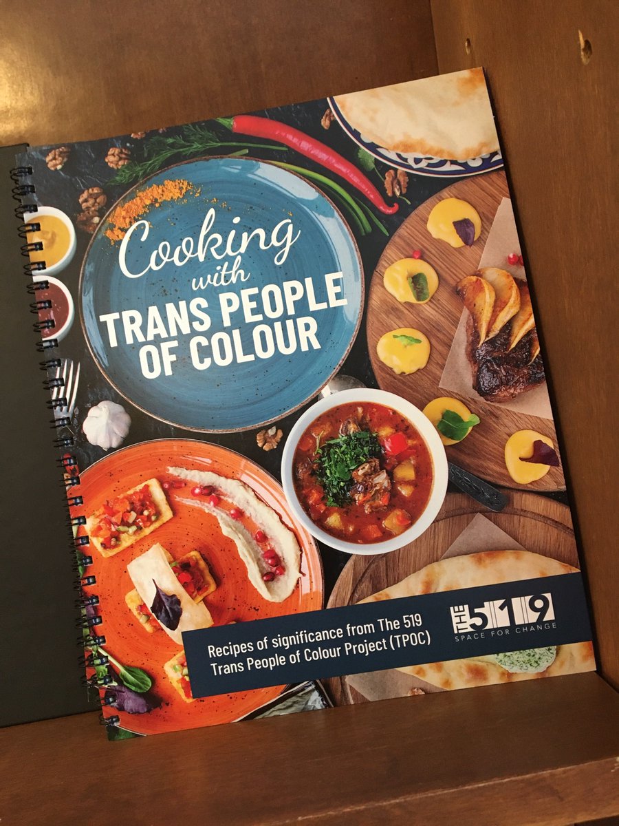 GDBooks's tweet photo. There's very little more healing than food and community. With this gorgeous cookbook by the Trans People of Colour Project from @The519 you can bring the two together. The lovingly crafted, exquisitely designed cookbook is launching tonight, and is for sale in store and online! https://t.co/SinCqU4r6U