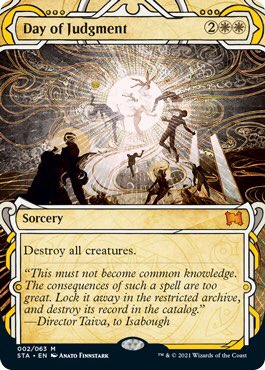 emmaskyeward's tweet photo. It’s preview season! Thanks @wizards_magic for giving me this gorgeous AND classic card from the Mystical Archive for Strixhaven to share. Obsessed with this art and style, even though it won’t be Standard legal, I’m still vastly looking forward to collecting! #MTGStrixhaven https://t.co/XM98MXAwFk