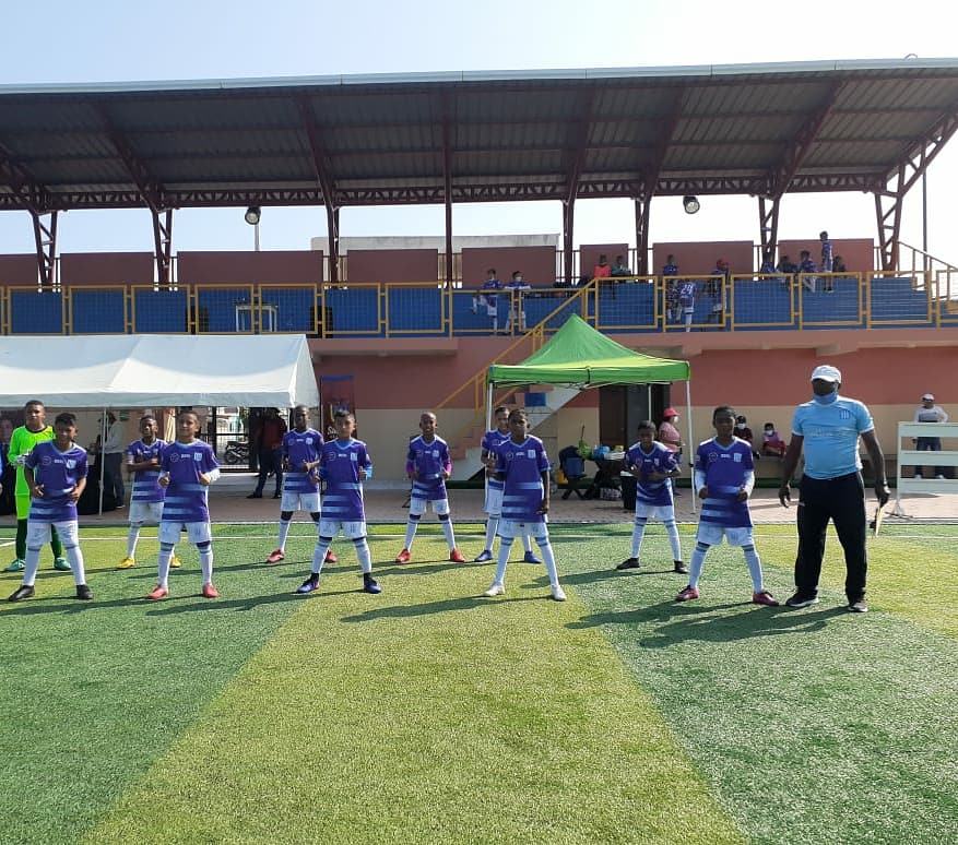 GFCguayaquil's tweet photo. Estamos disputando con nuestra Formativas de Atacames #GedeonesFC el torneo "Promesas IDV" en Salinas 
Nuestra #Cat2008 se enfrentó a #StaElenaSC y ganamos  4 - 1 
#vamospormas💪 #7millonesdevoltios ⚡⚡⚽💯🏟️ https://t.co/V2SDWhbA87