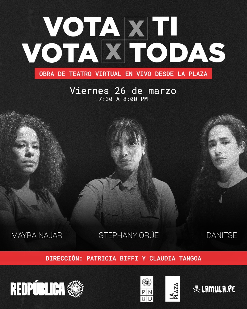 Mañana se estrena esta obra de teatro - que va del proceso por conseguir el sufragio femenino en el Perú- en la que tengo la alegría de participar interpretando una serie de canciones muy poderosas🔥junto a un equipazo del que tengo la fortuna de formar parte❤️
🎭🎶