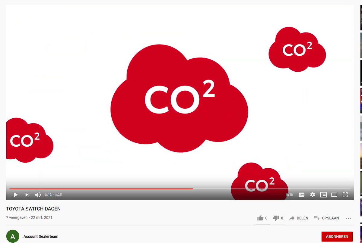 DannievanOsch's tweet photo. @ToyotaNL, if you make a commercial with molecules in it, next time ask a chemical engineer/chemist to check if it is correct. The '2' in 'CO2' should be a subscript, not a superscript. #askachemist #10voordemoeite1voordeuitvoering #oeiditisfoei #RealTimeChem #AcademicTwitter https://t.co/8vF5rjWz0U