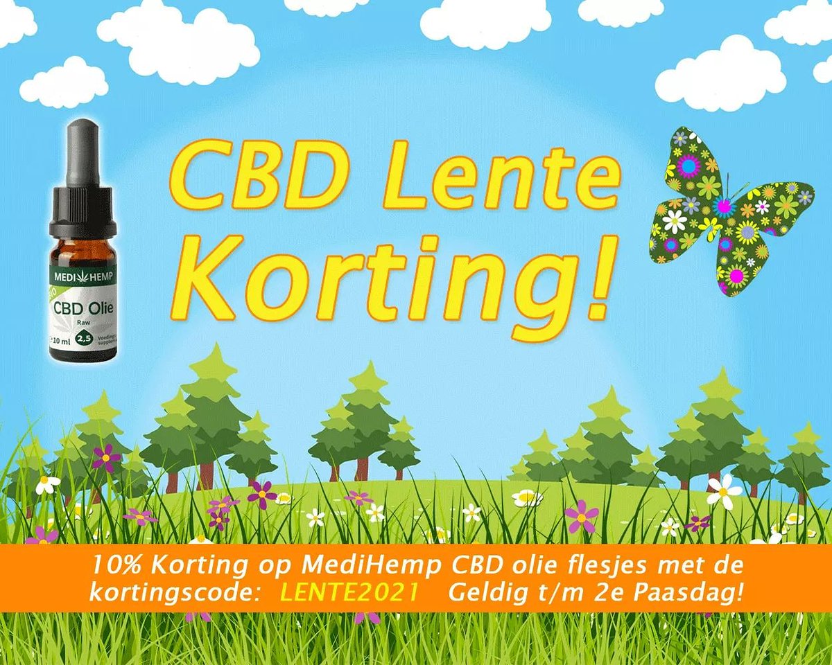HEMPiSHOP's tweet photo. Nu 10% Lente kortingscode actie! Op #medihemp #CBDolie flesjes met de Kortingscode: LENTE2021 https://t.co/QD9z1eIFii https://t.co/51ztpWgUO2