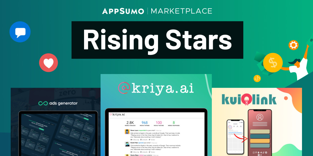 AppSumo's tweet photo. Looking for software, courses, or digital goodies? Marketplace has you covered👇
https://t.co/1Y0HMOiCfK https://t.co/dDq6uLXDNk