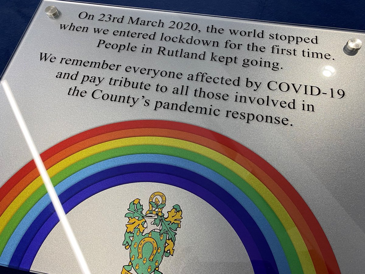 COVID isn’t over yet but it’s been a year since the first lockdown. In this time, countless people have stepped up to help and support others. You can say thank you and remember anyone who’s helped, by adding a message to Rutland’s book of reflection: bit.ly/3lH0muV