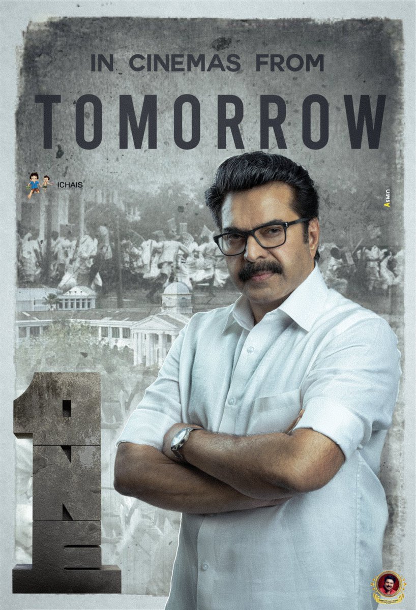 mfwaikerala's tweet photo. Here's another #OneMovie Fan Made by @_aswin_369
Releasing Worldwide on Tomorrow !!
#OneMovieFromTomorrow
#OneMovieCDP @mammukka https://t.co/rpgsDNVVXT