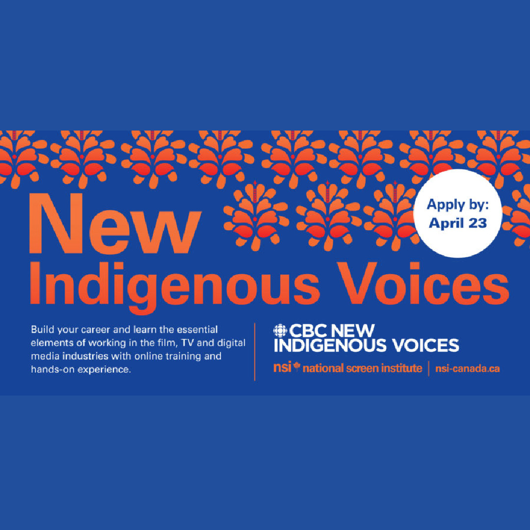 If you’re an aspiring Indigenous creator aged 18 – 35 who wants to learn the essential elements of working in the film, TV, and digital media industries, apply NOW for CBC’s New Indigenous Voices program! nsi-canada.ca/courses/cbc-ne… 

#Indigenousjobs #IndigenousMedia #IndigenousFilm