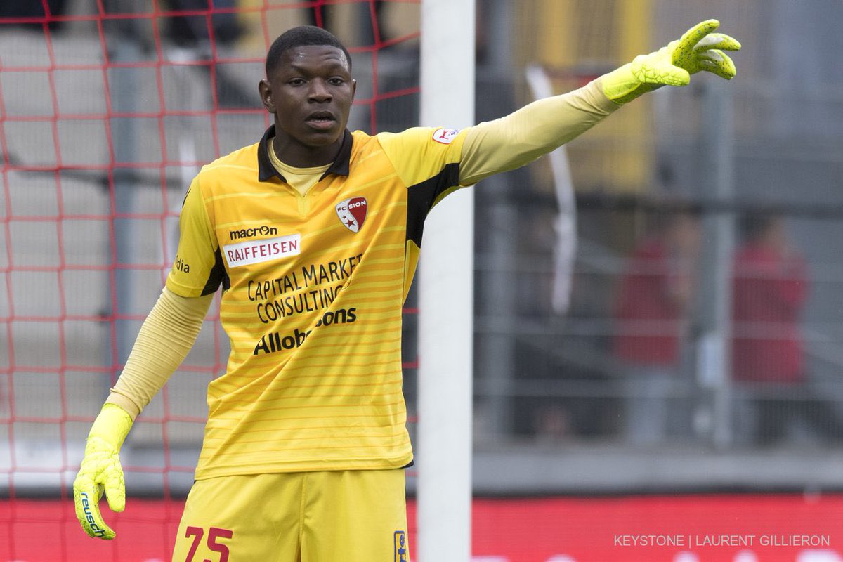 FCSionUK's tweet photo. International 🌎 | 

Sion goalkeeper Timothy Fayulu was an unused substitute for Switzerland U21 in their 1-0 victory over England U21 in Koper, Slovenia. https://t.co/KfrY7M4JQw