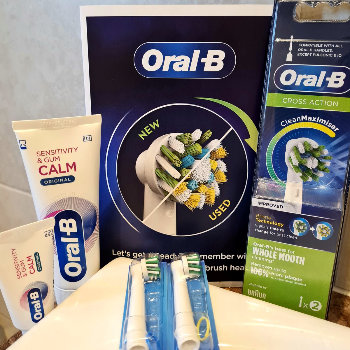saltyF1's tweet photo. how often do you change your toothbrush head? #Dentists say every 3-months... Thankyou @SuperSavvyMeUK for picking me to try the new #OralBCleanMax toothbrush heads... I am #readytoremember are you lovely twitter friends? # oralb #gifted #ad @OralB @BootsUK https://t.co/EIKF3juesc