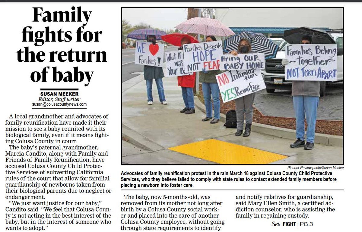 emsmom2k's tweet photo. Family fighting CPS. Unlimited power in small counties can sometimes corrupt those who are supposed to help. #fightCPS #endkids4cash #familyfirstact https://t.co/xkjvS4yndS