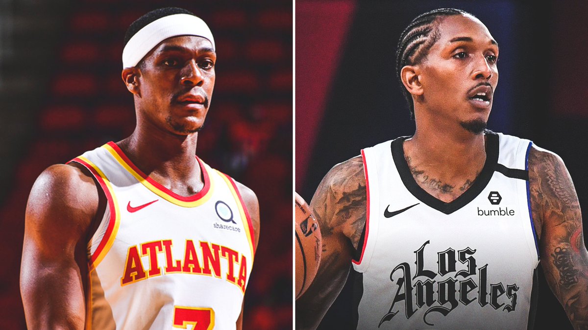 SportsCenter's tweet photo. The Hawks are trading Rajon Rondo to the Clippers for Lou Williams, a source tells @wojespn. 

The Clippers will also send two future second-round picks to the Hawks in the deal. https://t.co/b05wXVQKvj