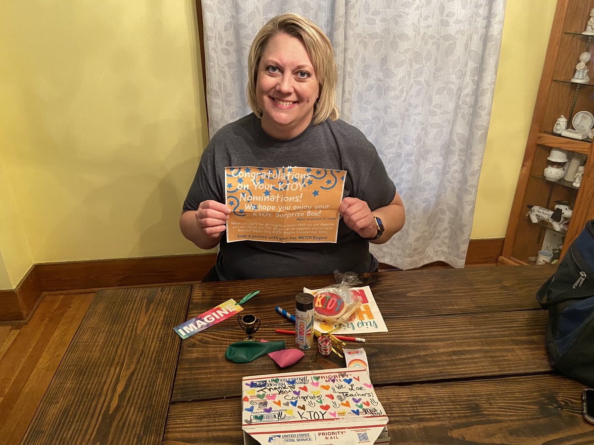 #KTOYRegion1 thanks for the congratulations box!