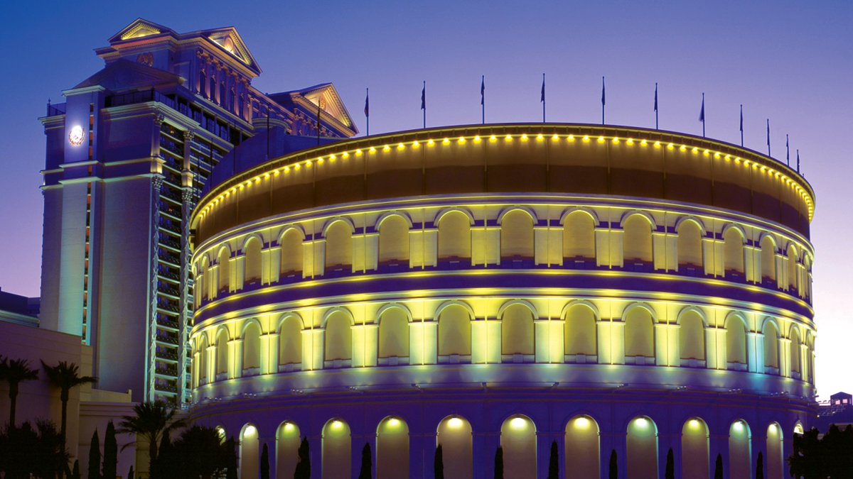 CaesarsPalace's tweet photo. Happy 18 years to @ColosseumatCP! What was your favorite show that you've seen at The Colosseum? https://t.co/lKDtQbnUwI