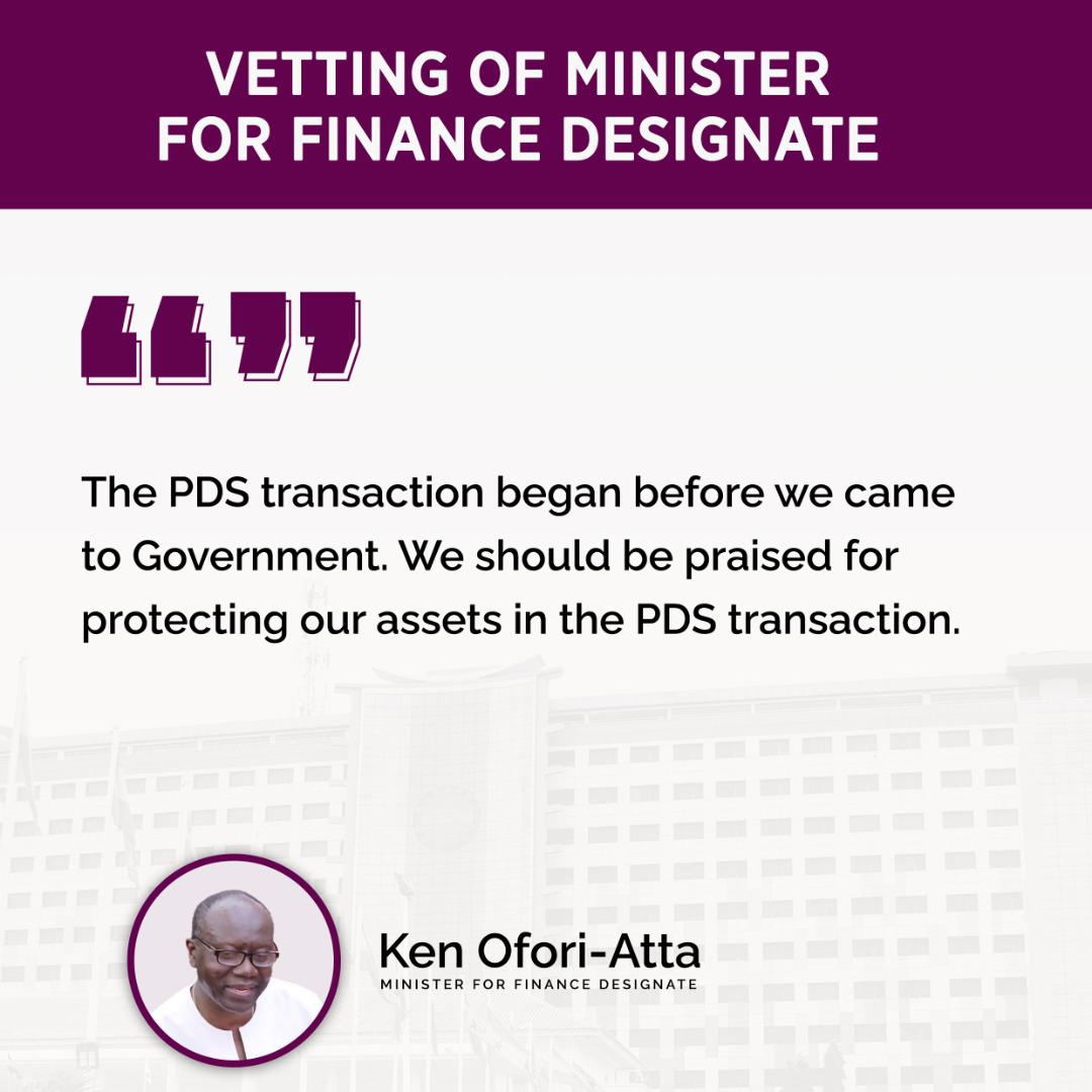 OoooKuntu's tweet photo. The PDS transaction began before we came to government. We should be praised for protecting our assets in the PDS transaction - Ken Ofori-Atta
#KenIsBack https://t.co/d49noPfh00