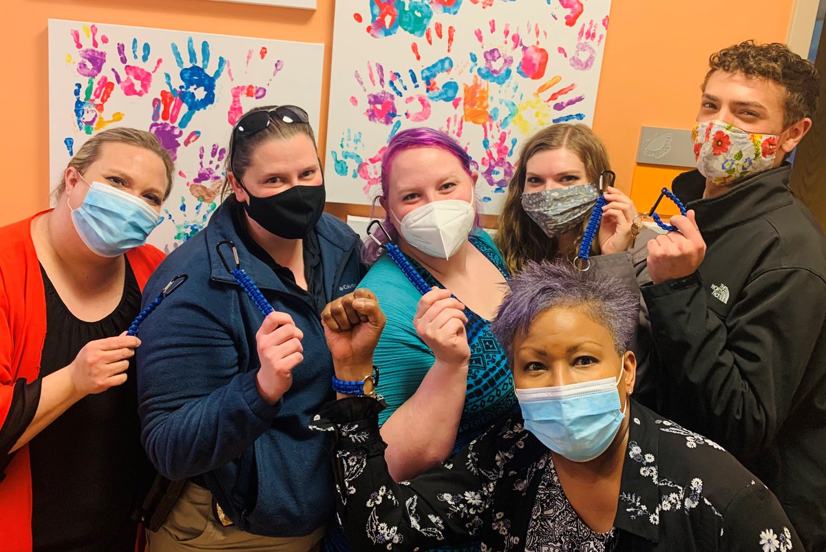 The "key" to providing hope &amp; healing to abused children is in our unique, expert-led, trauma-informed approach! <a href="/SherwoodPolice/">Sherwood Police</a>'s Det Pledger delivered these NIFTY keychains to the #wolfepack, handmade &amp; designed by <a href="/SylvanHillsHigh/">Sylvan Hills High School - PCSSD</a> Resource Ofc Hockaday! #HopeAndHealingCPC