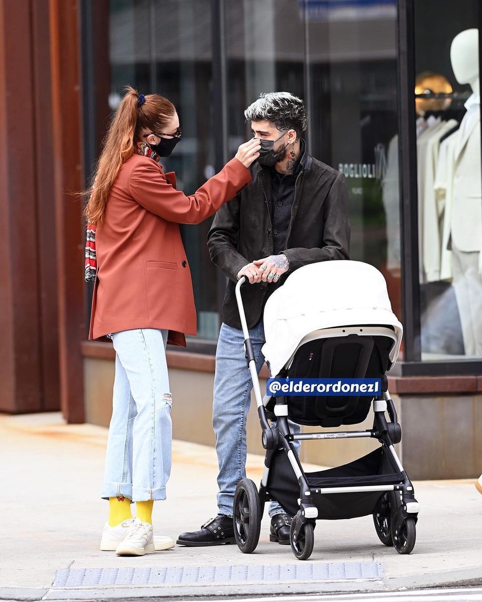 ELES! Zayn e Gigi hoje, em Nova York. ❤