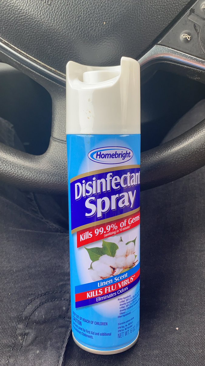 YBoyjon2x's tweet photo. They say this spray kills the flu. Why not the government just have The vaccine in the spray cans like this. https://t.co/bJbL4abBSn