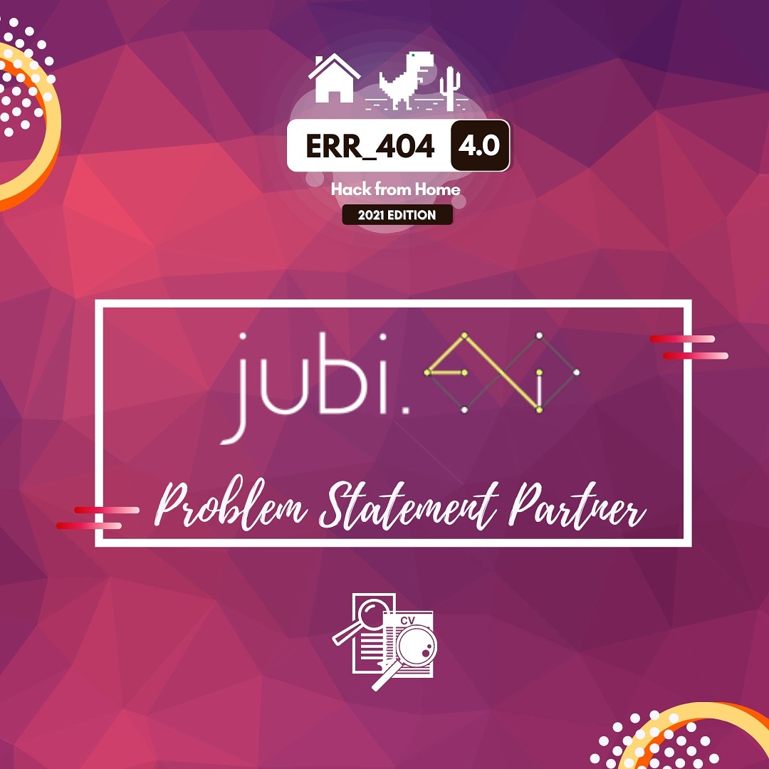 Err404Hackathon's tweet photo. Presenting our Problem Statement Partner, https://t.co/uWFjdAabdx https://t.co/jabKZGh3zT