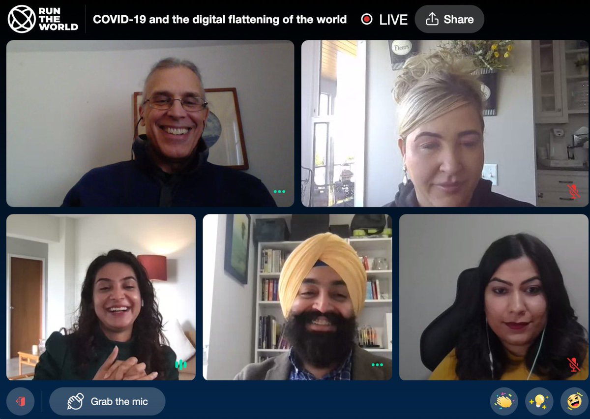 econ_digital's tweet photo. “Where we place value is a constantly shifting landscape” — @navroopsahdev diving into the big questions in the #FutureofWork panel on COVID-19 and the flattening of the world! Loving this conversation with such strong thought leaders

#knowledgepartnerships #COVID19 #innovate https://t.co/rTsvg5vCZ2
