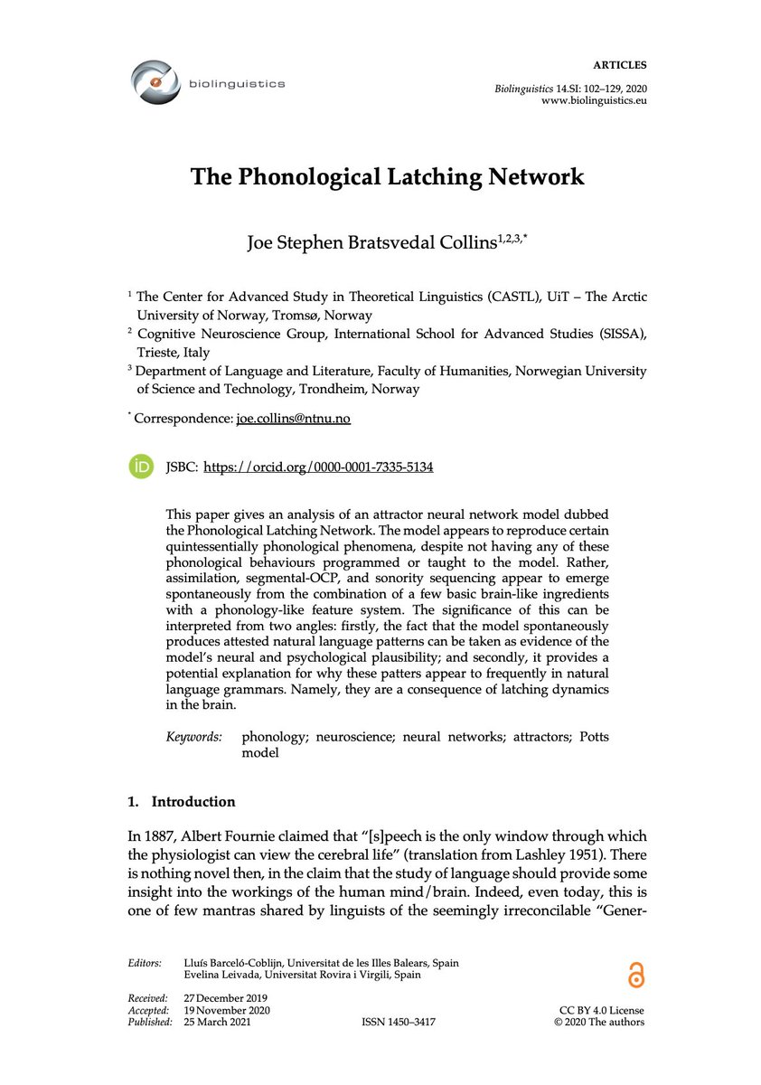Biolinguistics tweet media