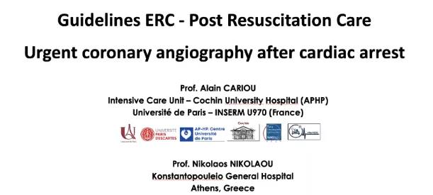 ffsemeraro's tweet photo. #RESUS21 Hot topic #NextGeneration #CardiacArrestCentre PCI, or not PCI, that is the question? #Urgent #Coronary #Angiography #ShareYouThougths @ERC_resus @erc_young https://t.co/XKCzUu1VA2