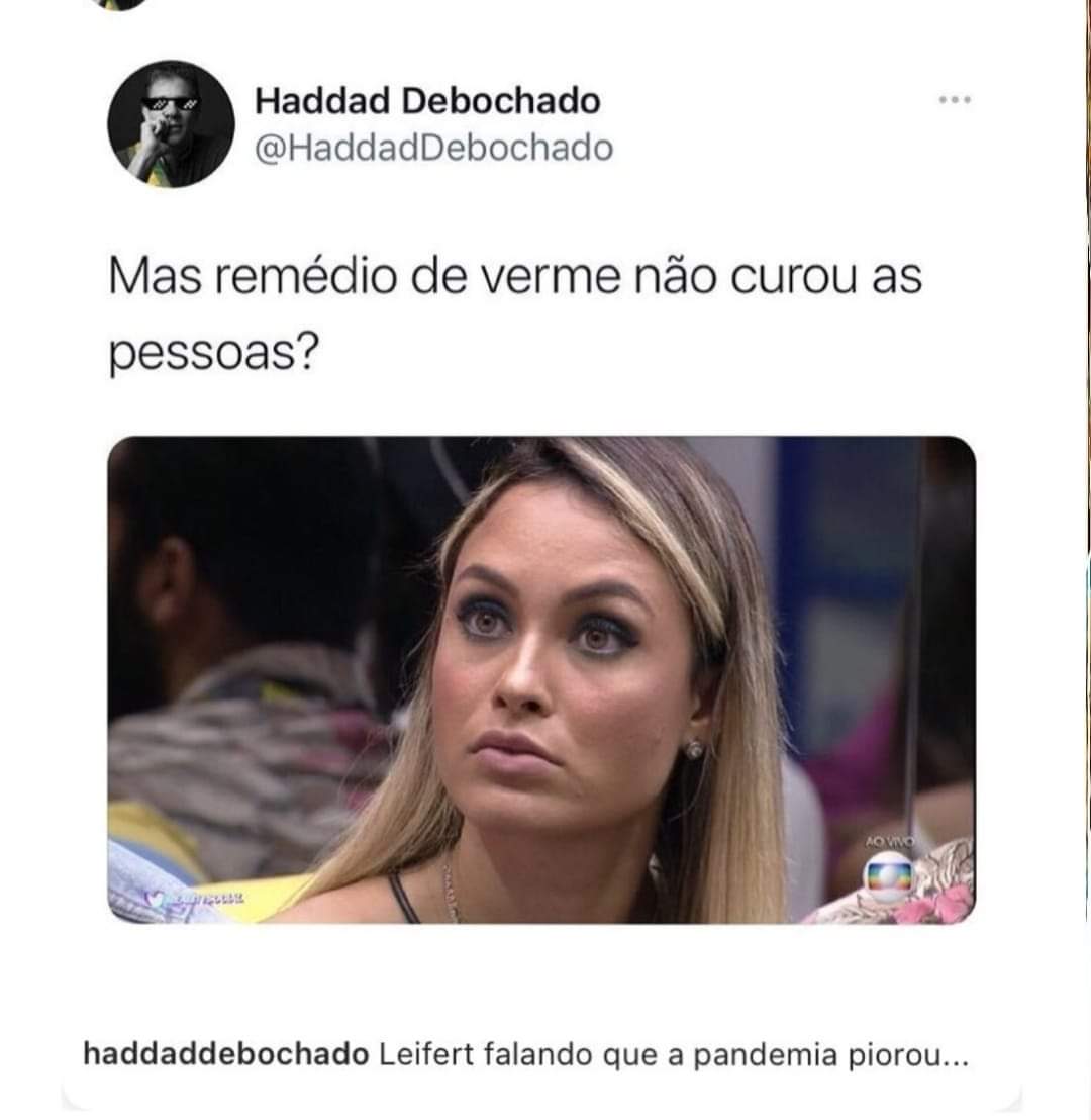 Ingrid00Sandra's tweet photo. Deveria ter curado a Taenia solium que tem na cabeça do presidente,  mas... https://t.co/ibkeFOebO0