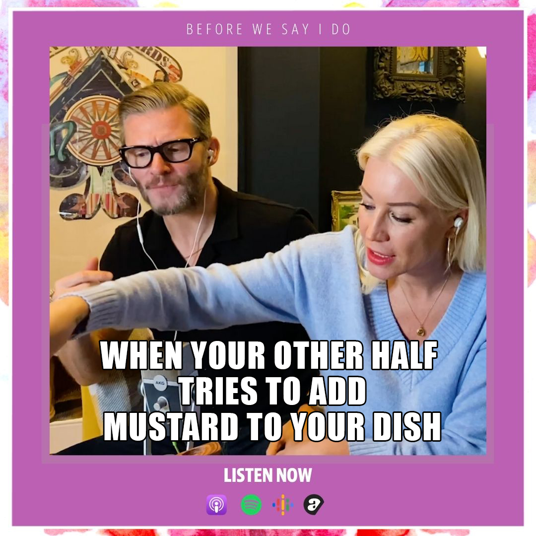 When <a href="/denise_vanouten/">Denise Van Outen ⚡️</a> tries to add some mustard to a dish lovingly cooked by Eddie Boxshall😅⁠
⁠
Listen to the full #podcast to see just how these two go on with a little #cookingtherapy open.spotify.com/episode/2VJNeN…

#FridayFeeling #cookingwithDenise #funnymemes #cookingmemes